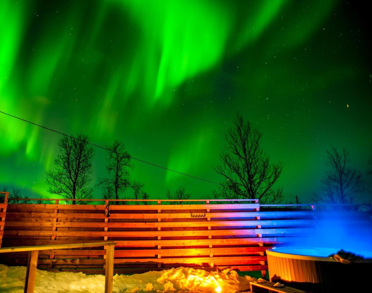 Arctic Gourmet Cabin Kiruna Zewnętrze zdjęcie